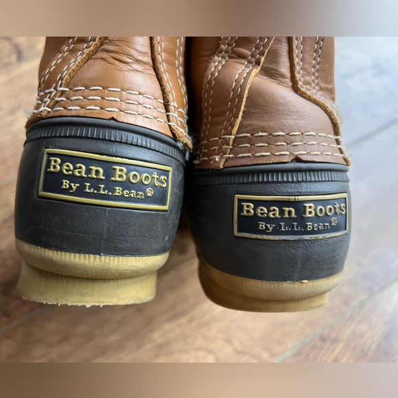 LL Bean Duck Boots - Brown and Black - Picture 6 of 7